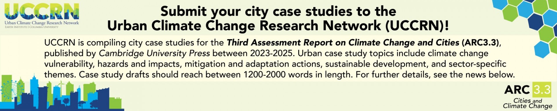 Submit your city case studies!