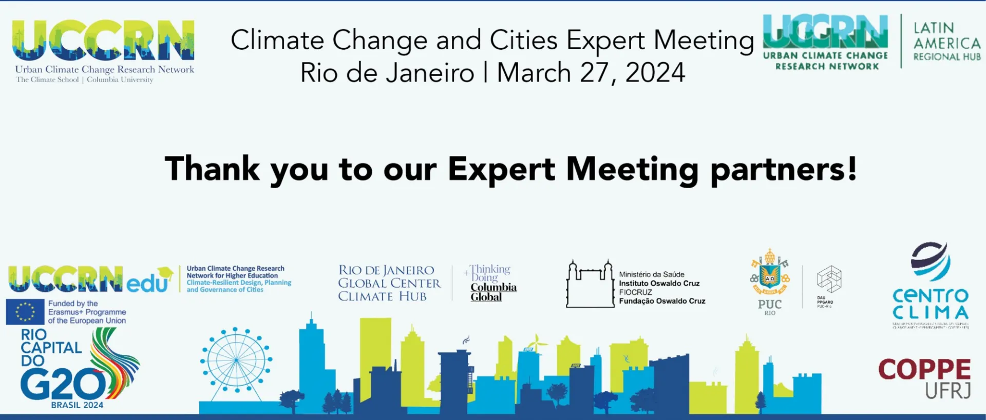 Thank you to our Expert Meeting partners!