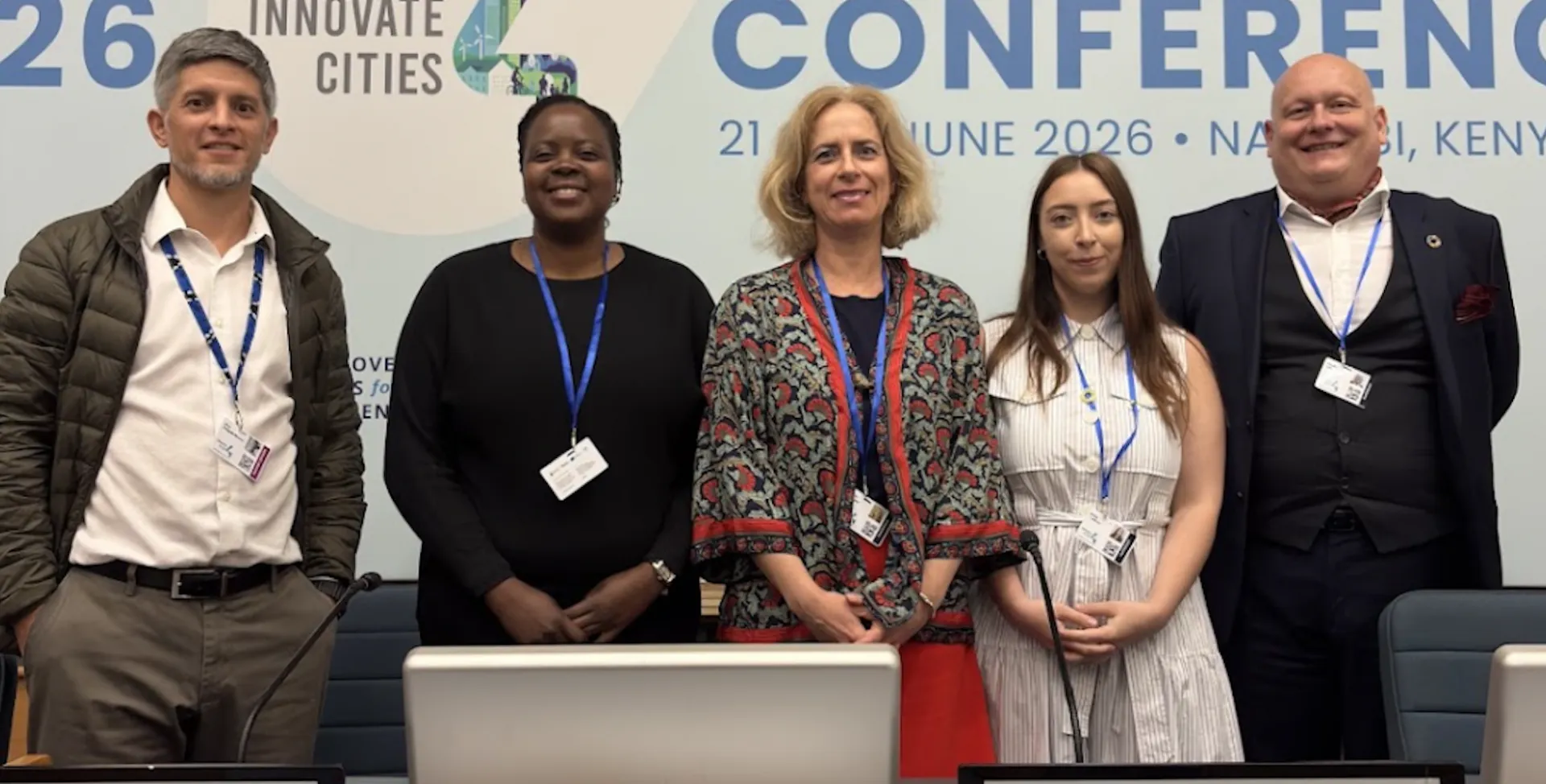UCCRN members present at the Innovate4Cities Conference in Nairobi.