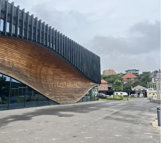The Klimatorium, located in the small town of Lemvig in western Denmark