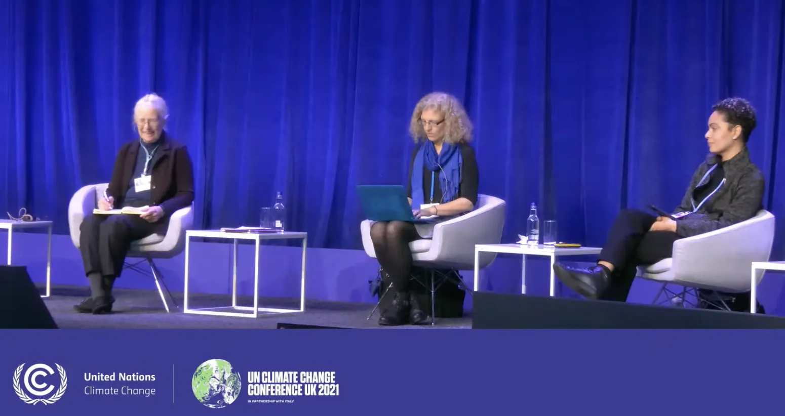 Left to Right: Cynthia Rosenzweig, Kristy Kelly, Adelle Thomas