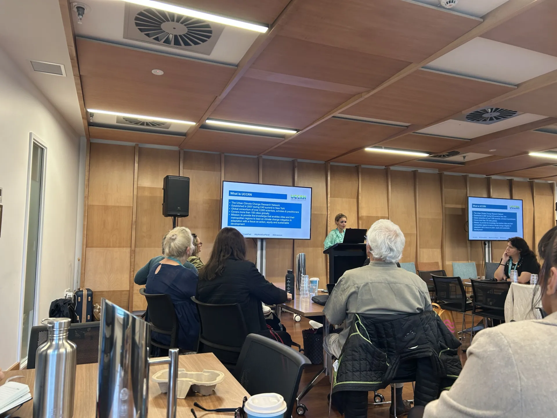 Photo from UCCRN-Klimatorium Session.
